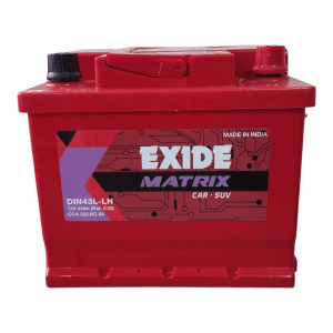 Exide Matrix DIN45 12V 42Ah 332CCA car battery