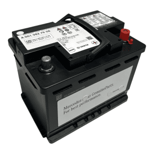 Mercedes-Benz OEM AGM 12V 60Ah 660CCA car battery designed for Mercedes vehicles